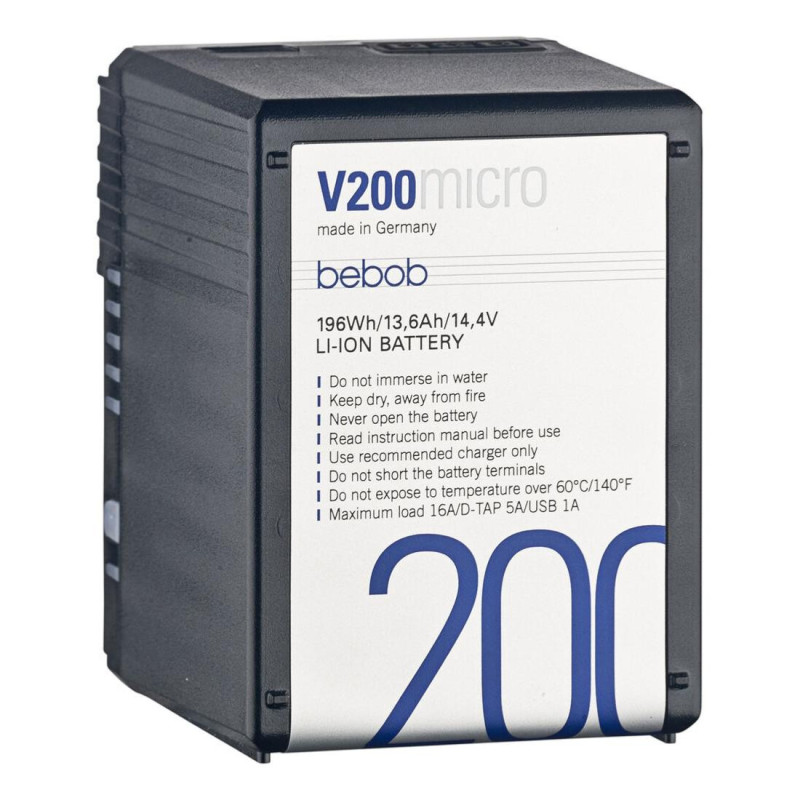 Bebob Batterie V-Mount V200 Micro - Prophot